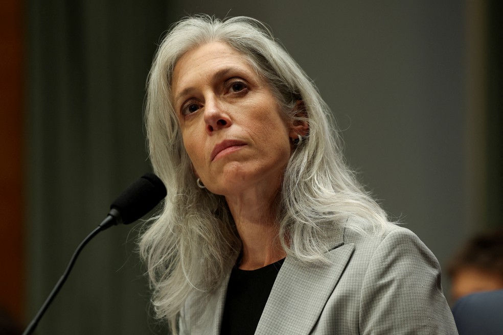 Susan Monarez, diretora dos Centros de Controle e Prevenção de Doenças (CDC), da agência federal de saúde. Ela foi indicada por Trump para o cargo em março de 2025. — Foto: REUTERS/Kevin Mohatt/File Photo