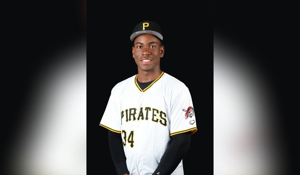 Aos 17 anos, Juan Carlos Muñiz Filho, de Marília, foi contratado pelo Pittsburgh Pirates — Foto: Arquivo Pessoal/Reprodução