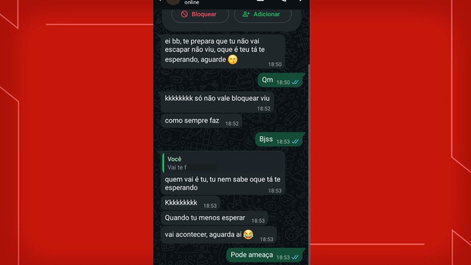 'Você não vai escapar': família de homem preso por perseguir a ex-companheira ameaça parentes da vítima