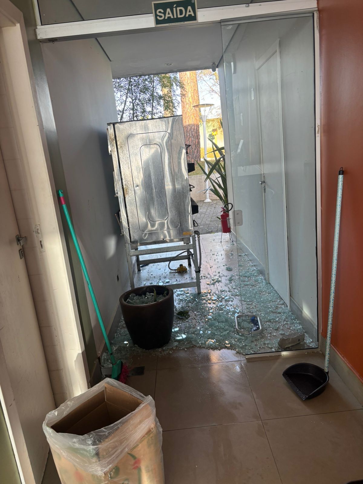 Explosão em fábrica de explosivos na Grande Curitiba — Foto: Reprodução