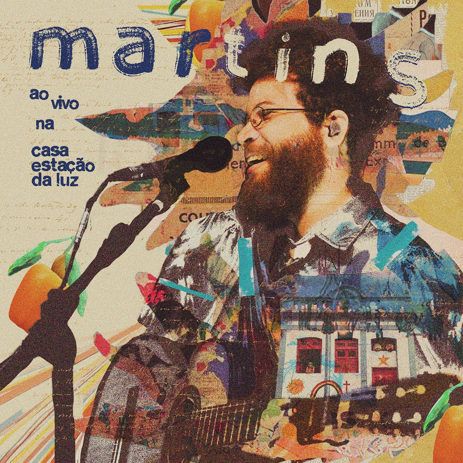 Martins adoça músicas alheias, como se fosse (bom) cantor de barzinho, no primeiro álbum ao vivo como intérprete