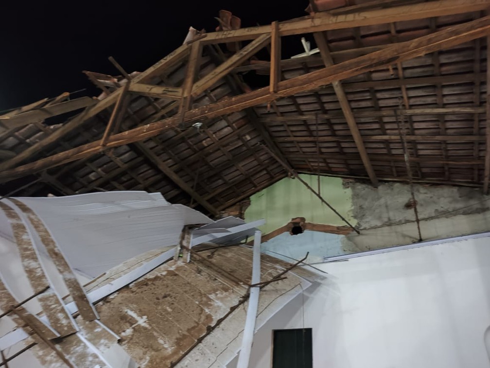 Igreja fica localizada em Montezuma, no Norte de Minas — Foto: Redes Sociais