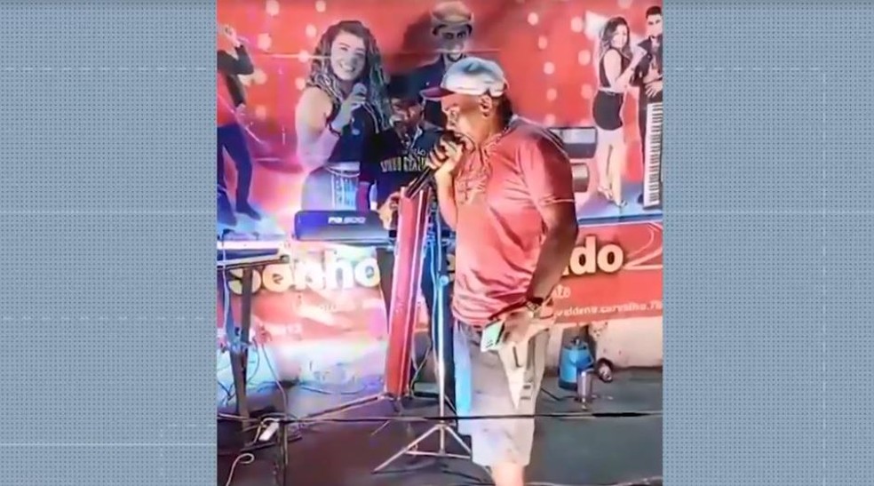 Cantor é morto a tiros no interior do MA; vítima tinha ficha criminal por envolvimento com tráfico de drogas e roubos — Foto: Reprodução/TV Mirante