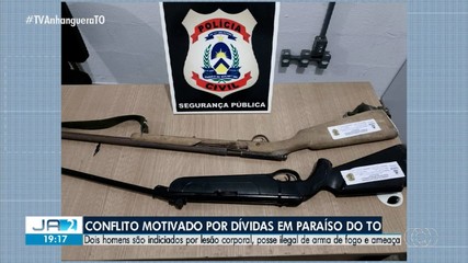 Briga por dívida leva ao indiciamento de dois homens em Paraíso do Tocantins