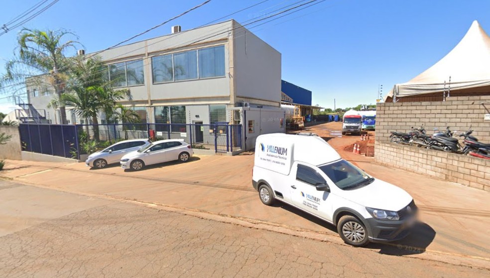 Fachada da empresa Millenium, em Paulínia (SP) — Foto: Reprodução/Google Maps