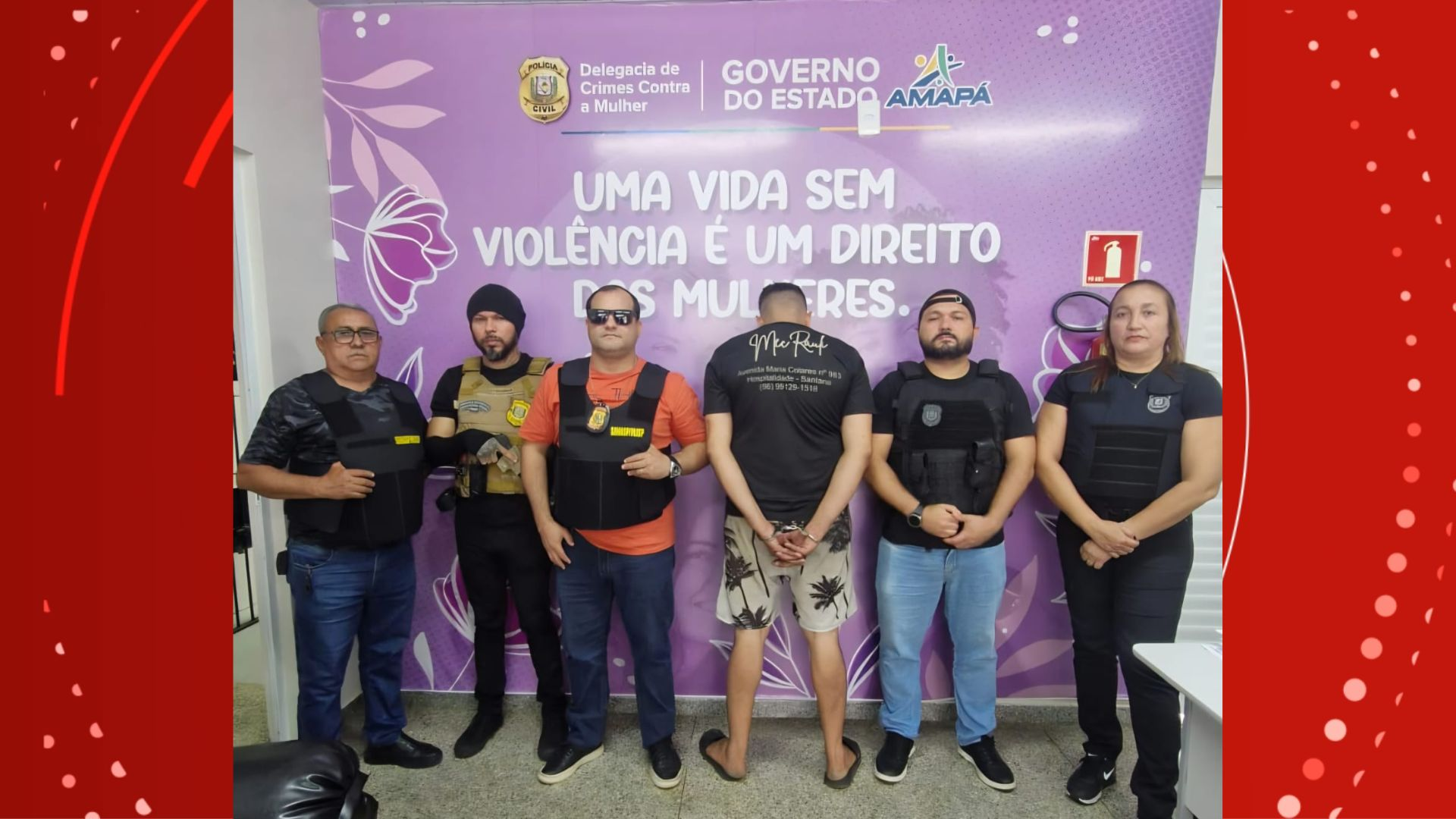 Após morder o braço e arrancar unha de namorada, homem é preso em Santana