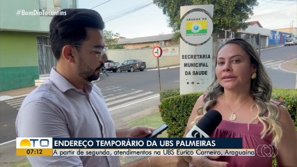 Unidade de saúde em Araguaína será fechada para reforma, e serão usuários realocados