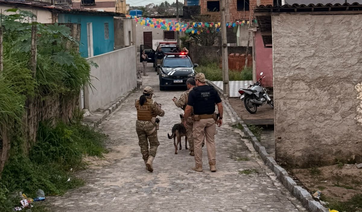 Operação mira grupos criminosos suspeitos de homicídios e tráfico de drogas no Litoral Norte da PB