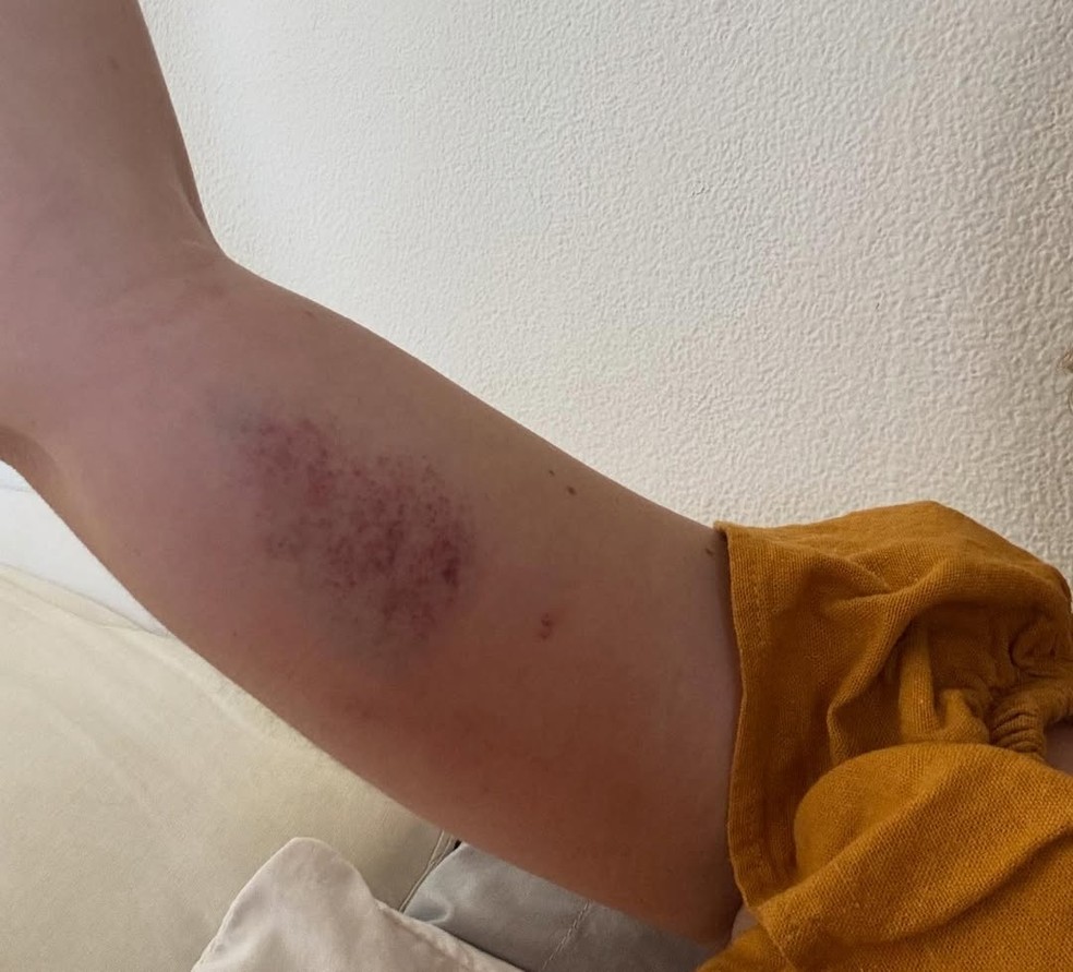 Modelo Marcela Tomaszewski fez um desabafo sobre agressões nas redes sociais — Foto: Reprodução /Instagram