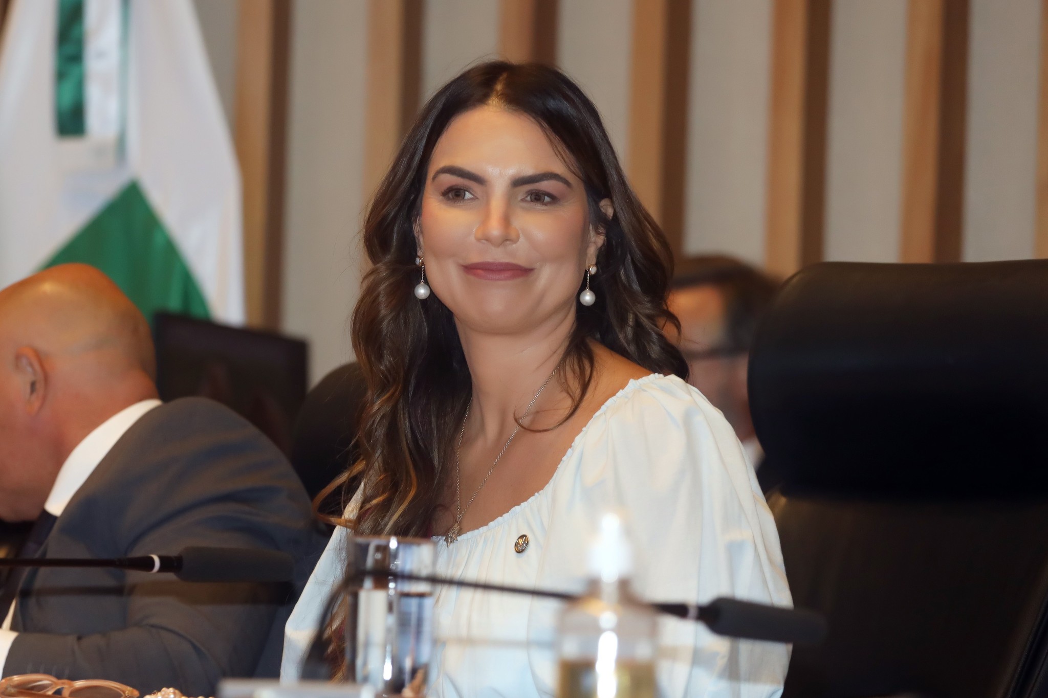 Paula Belmonte concede entrevista à Globo sobre campanha para 2026