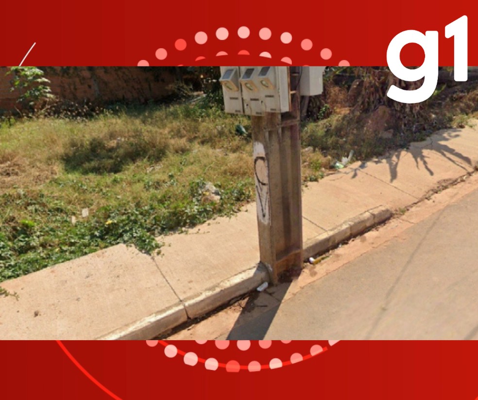 Pichação do Comando Vermelho em Cuiabá — Foto: Reprodução