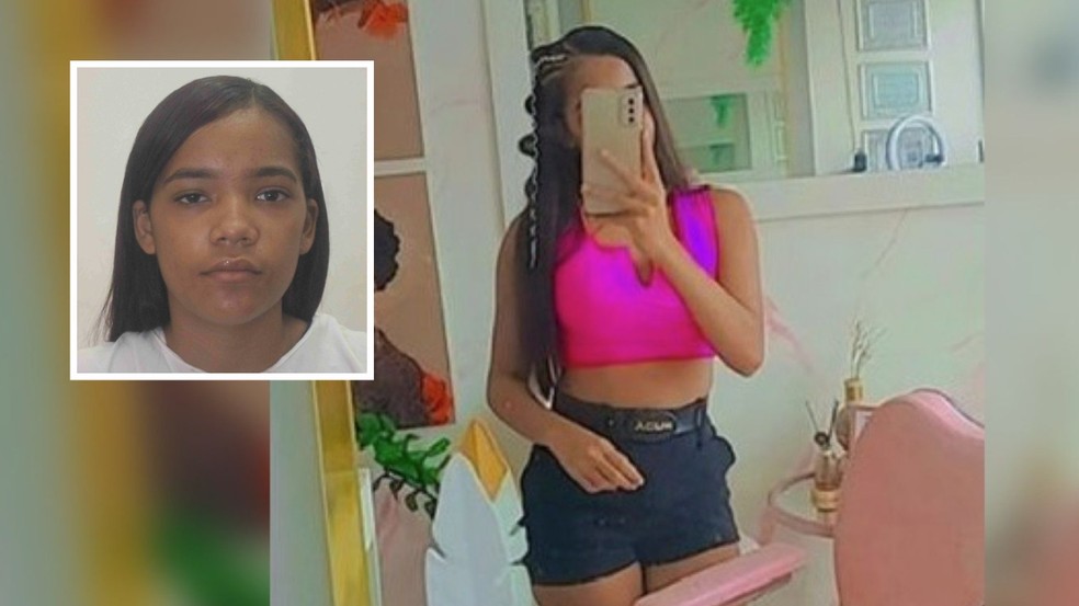 Larissa Giorane Gomes Bezerra da Silva tinha 19 anos. Ela foi socorrida, mas não resistiu aos ferimentos. — Foto: Reprodução