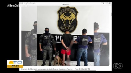 g1 Tocantins: suspeito de tráfico de drogas é preso após tentar fugir da polícia em Palmas