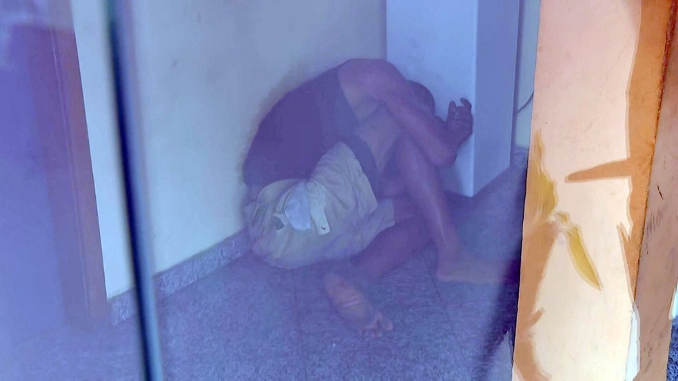 O criminoso foi identificado como Jefferson dos Santos Claudino Martins — Foto: Reprodução/TV Globo