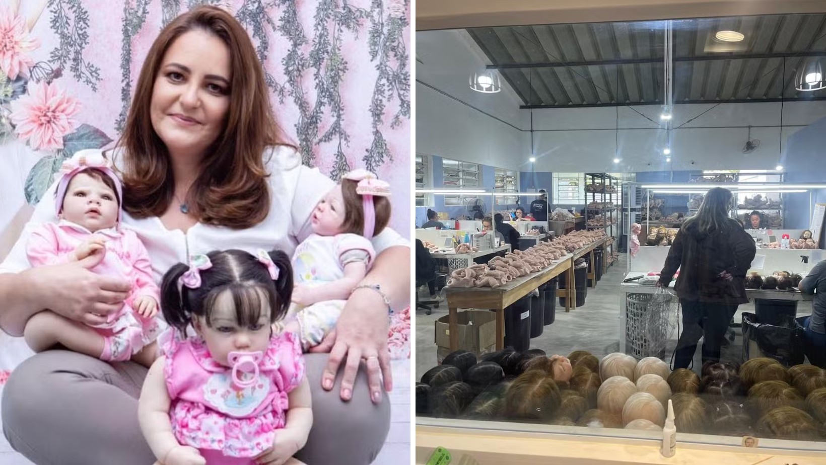 Empresária do interior de SP tem fábrica de bebês reborn e vende 300 bonecas por mês: ‘Quem é a gente para julgar?’