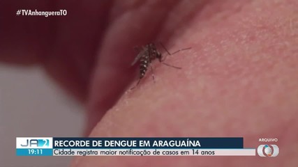 Alta de casos de dengue em Araguaína chega ao maior nível em 14 anos