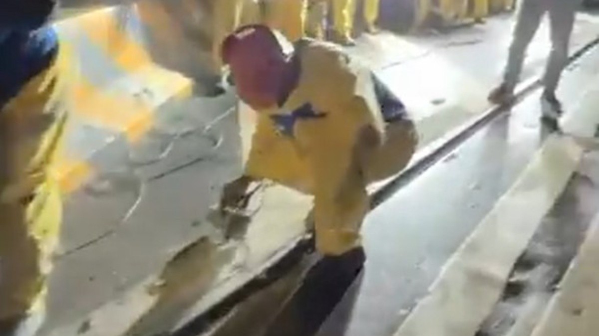 Prefeitura inicia obras na Linha Vermelha após morte de motociclista em junta de dilatação