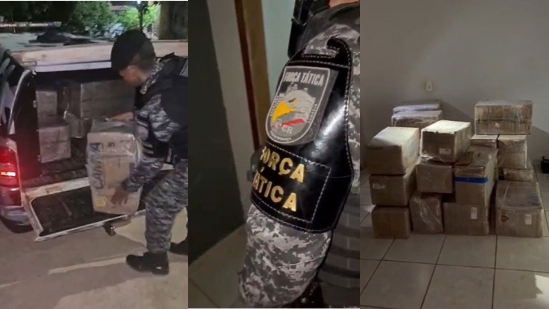 Polícia apreende mais de 1 tonelada de maconha em Rondonópolis, MT