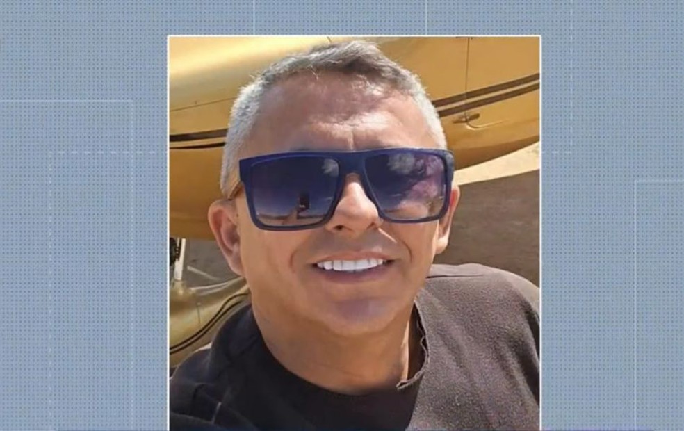 Avião ultraleve cai e piloto de 42 anos morre no Sertão da PB — Foto: Reprodução/TV Paraíba