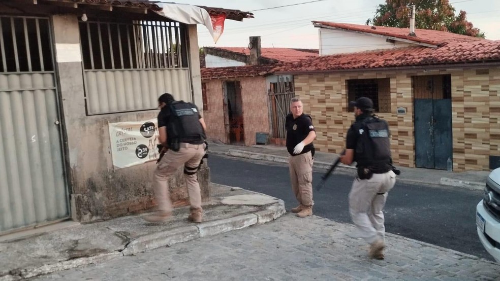 Polícia Civil prende três suspeitos de chacina de ciganos em Jequié — Foto: Ascom Polícia Civil