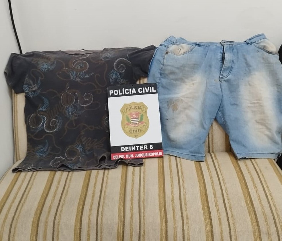 Suspeito de se passar por policial, invadir casa e estuprar adolescente é preso temporariamente em Junqueirópolis (SP) — Foto: Polícia Civil