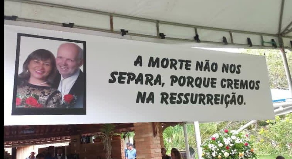 Velório de empresário tem churrasco, cerveja e música a pedido dele em MG; vídeo — Foto: Arquivo pessoal