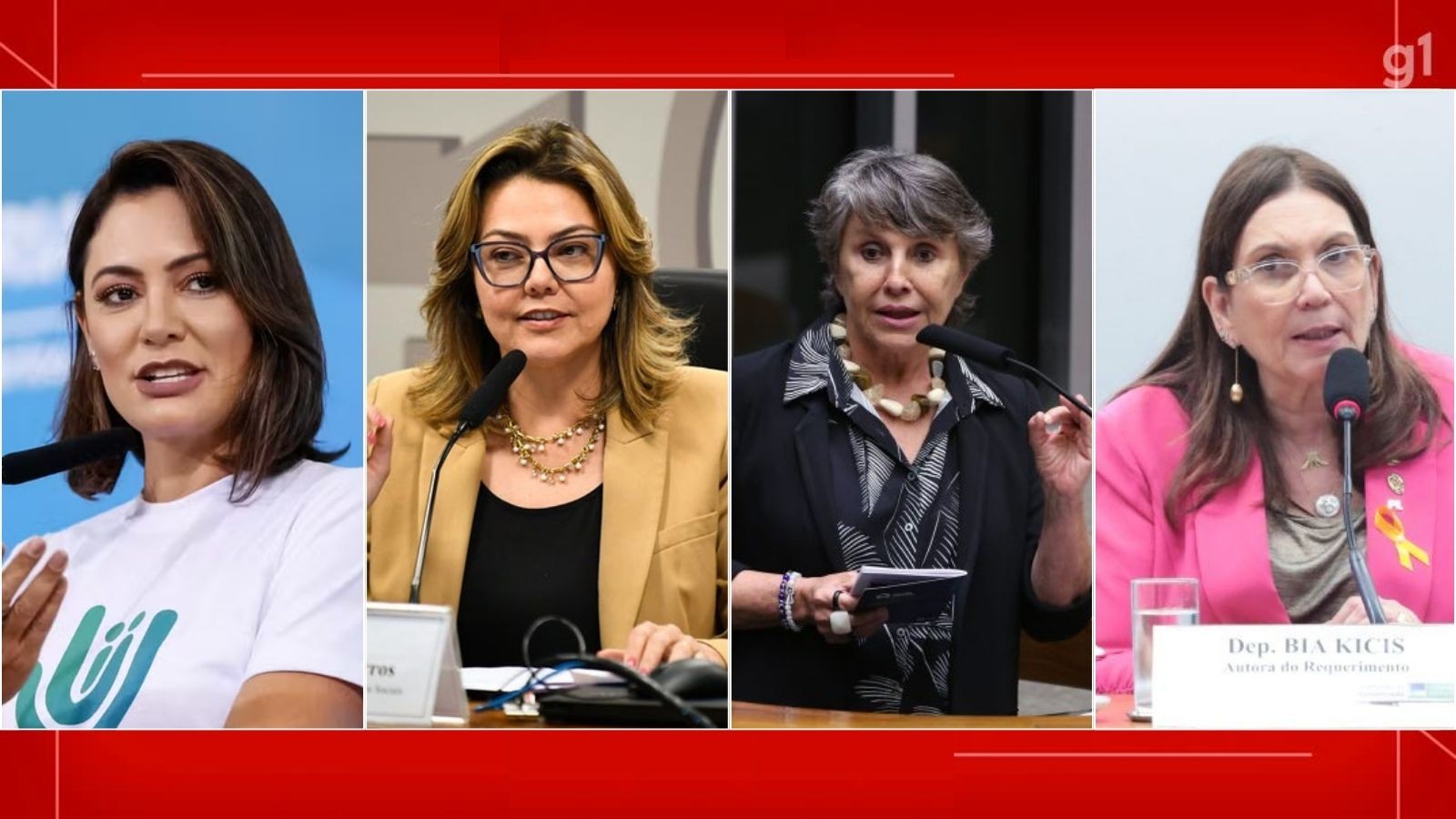 Quaest para o Senado no DF: Michelle, 25%; Leila, 17%; Erika, 12%; Bia, 9%