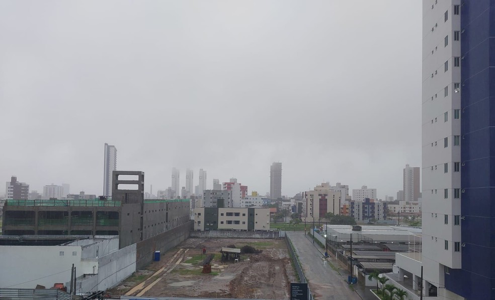 Chuva em João Pessoa — Foto: Phelipe Caldas/g1/Arquivo