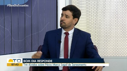 Auditor tira dúvidas sobre o Novo marco Legal do Saneamento