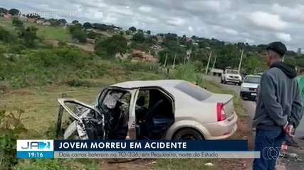 Jovem morre em acidente de trânsito em Pequizeiro, interior do Tocantins
