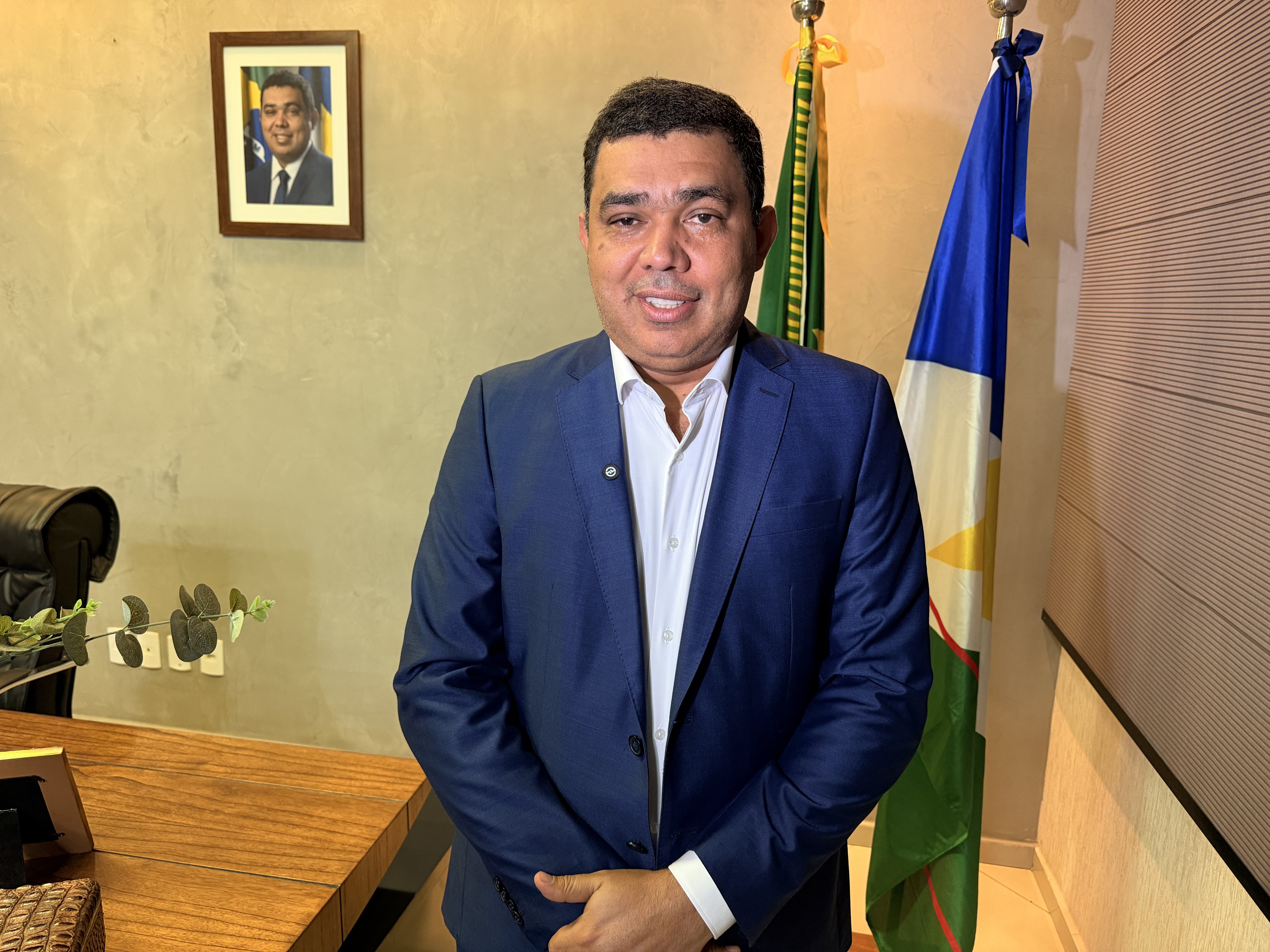 Sampaio diz que vai priorizar Saúde ao assumir governo e tem interesse em disputar eleição suplementar