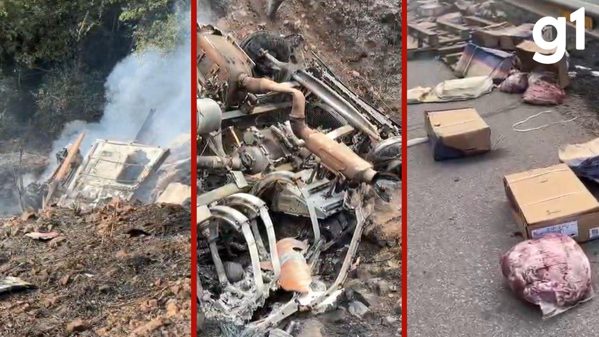 Motorista morre após acidente envolvendo duas carretas em Cáceres (MT)