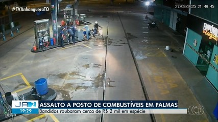 Posto de combustíveis é assaltado em Palmas; saiba detalhes
