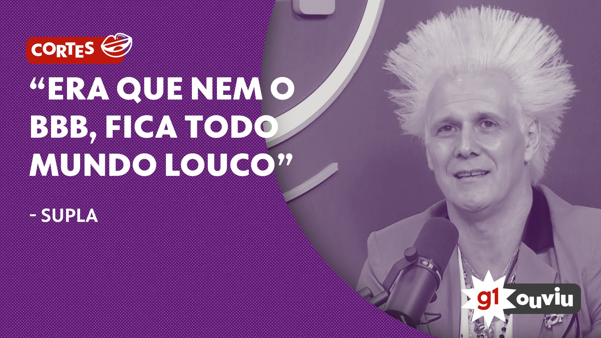 VÍDEOS: Supla no g1 ouviu ao vivo