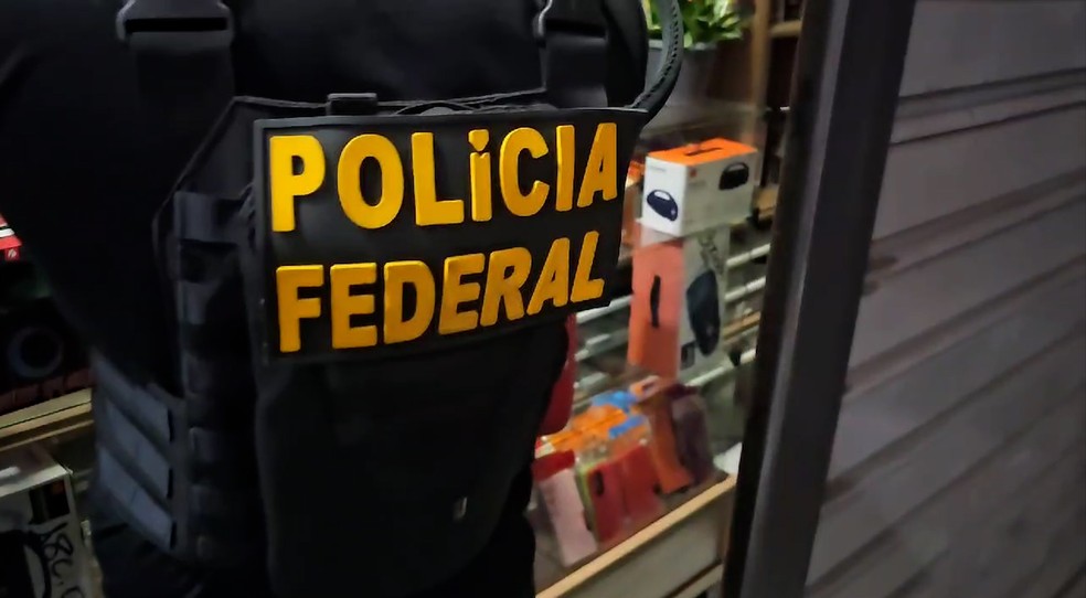 Operação da PF cumpre mandados de busca e apreensão contra esquema de fraudes em saques do FGTS no MA — Foto: Divulgação/Polícia Federal