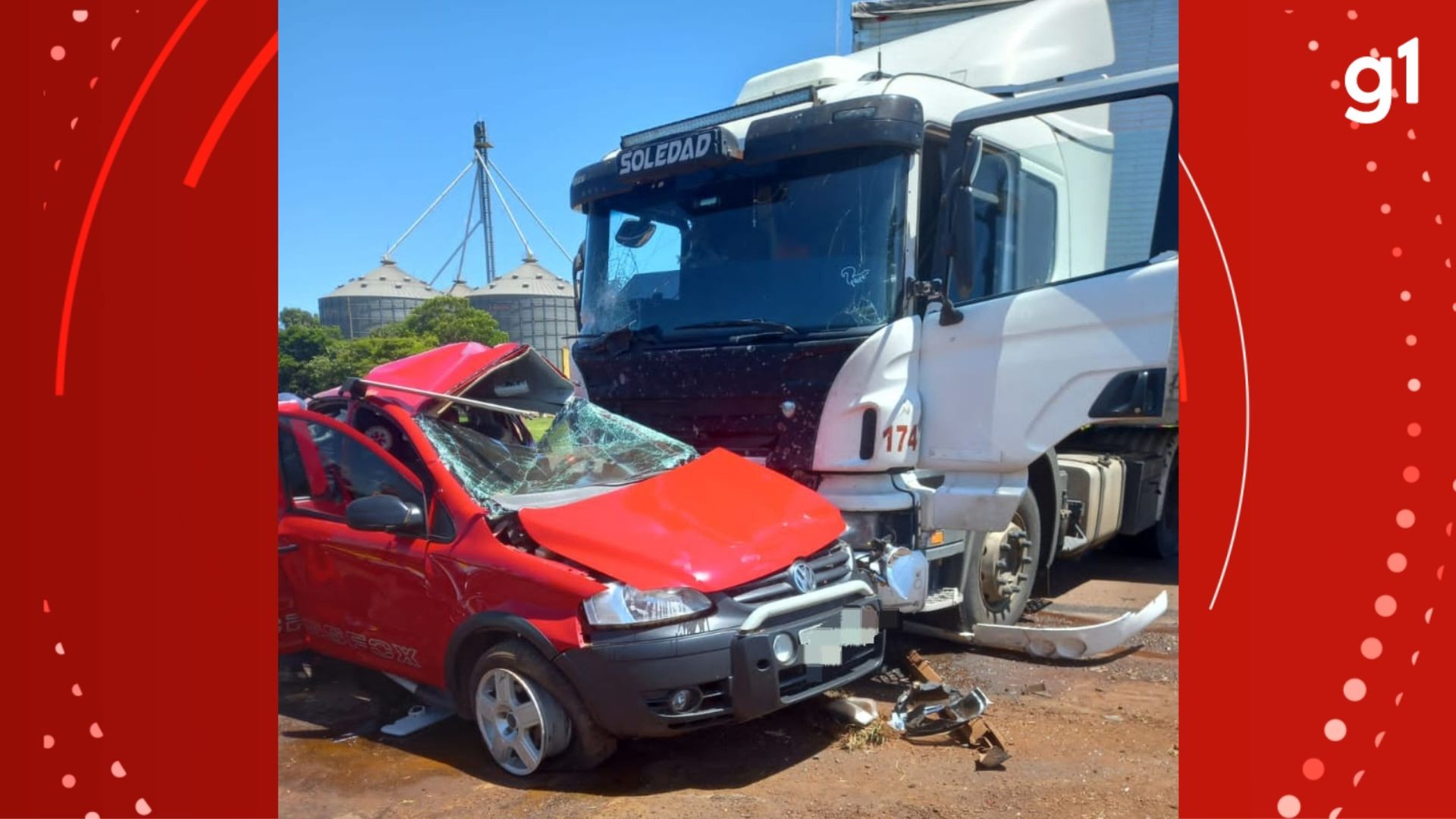 Casal morre em acidente entre carro e carreta em São Luiz Gonzaga 