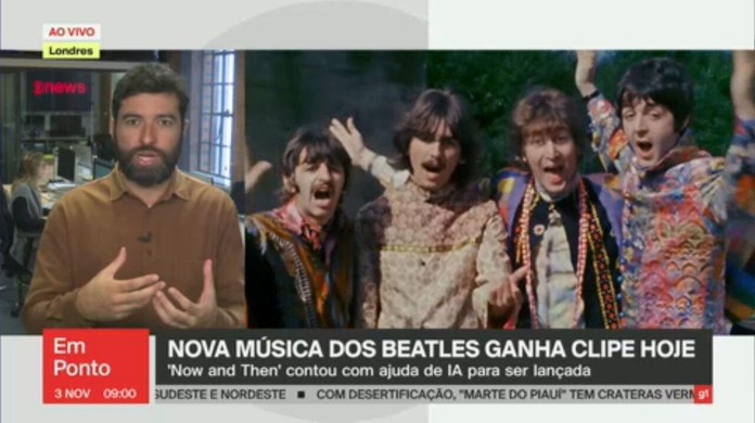 Beatles lançam 'Now and Then', música escrita e cantada por John