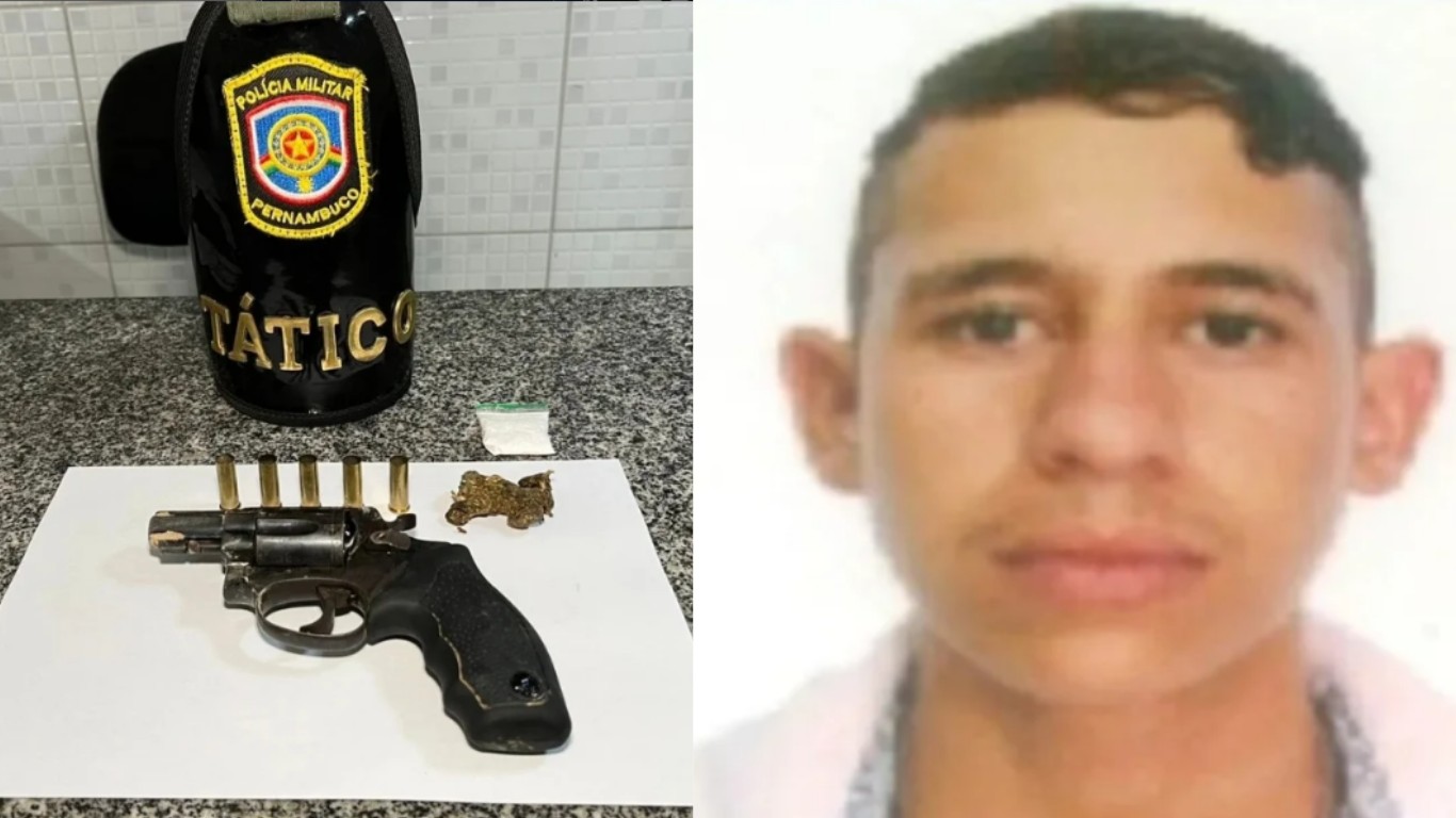 Homem com mandado por tentativas de homicídio morre em troca de tiros com a PM em Caruaru
