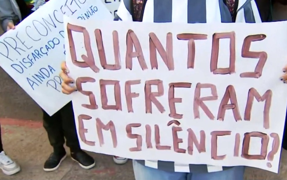 Polícia Civil abre inquérito para investigar falas preconceituosas de professora durante aula em MG — Foto: Reprodução EPTV