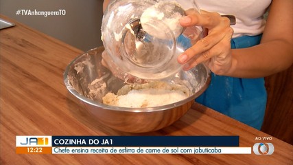 Veja os ingredientes de receita de esfirra de carne de sol com maionese de jabuticaba