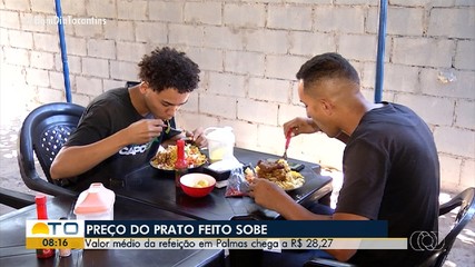 Sobe o preço do 'PF': principal opção de comida fora de casa registra alta em Palmas