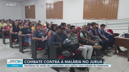 Servidores da Saúde são treinados para uso da tafenoquina contra malária no Juruá