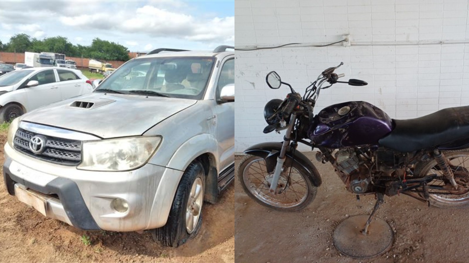 Leilão do Detran tem motos e carros conservados com lances entre R$ 500 e R$ 34 mil; veja