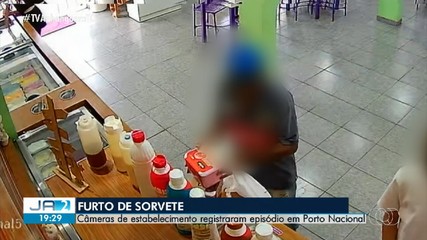Homem furta sorvete em Porto Nacional