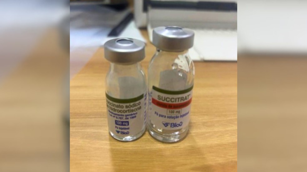 Diferença entre os medicamentos em hospital particular de Andradina (SP) consta na denúncia do Ministério Público — Foto: Arquivo pessoal
