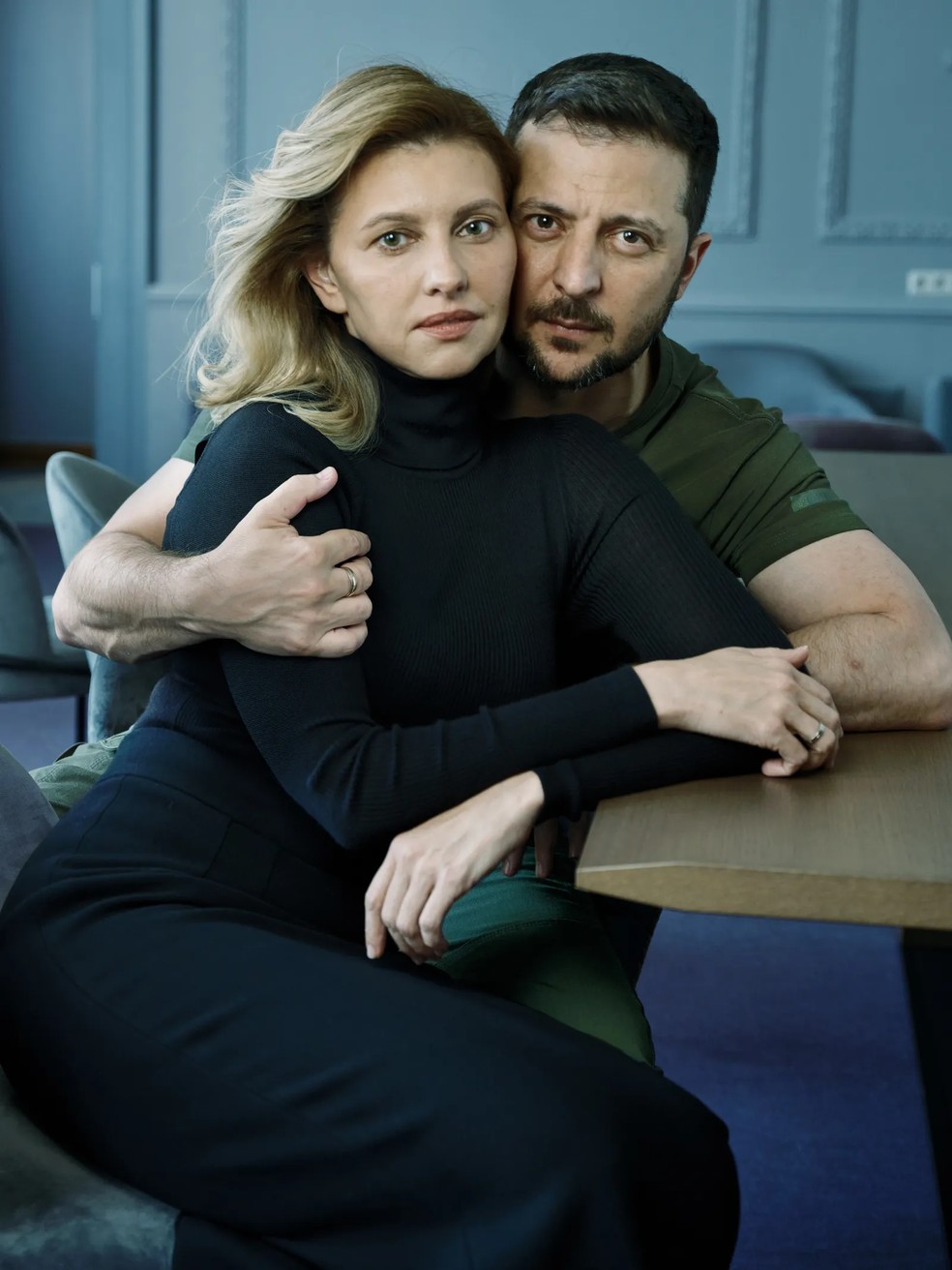 Zelensky e esposa posam para 'Vogue' e causam polêmica | G1