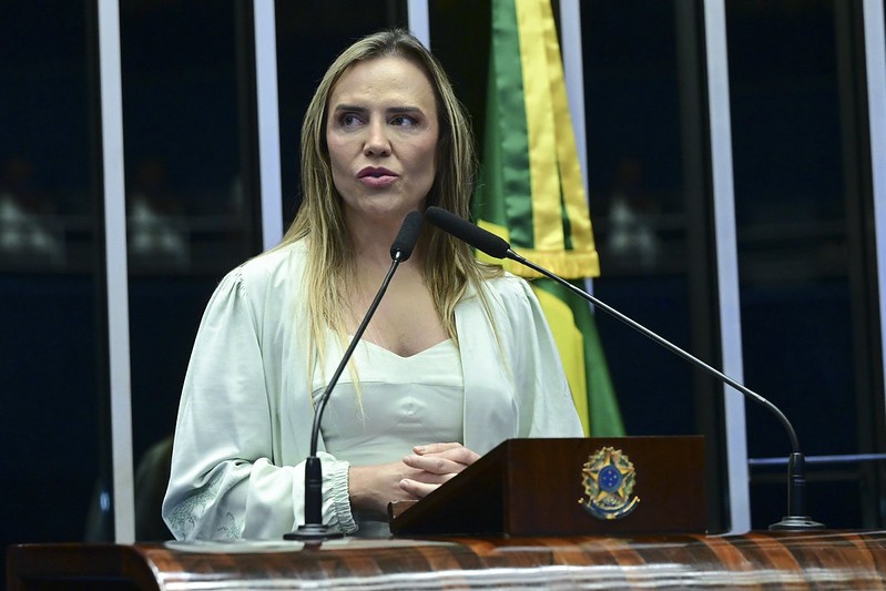 Vice do DF, Celina Leão critica 'guerra ideológica' sobre projetos que endurecem combate ao crime organizado