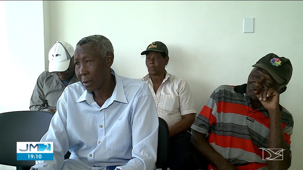 Idosos e trabalhadores rurais vítimas de golpe do falso aumento da aposentadoria, no Maranhão — Foto: Reprodução/TV Mirante