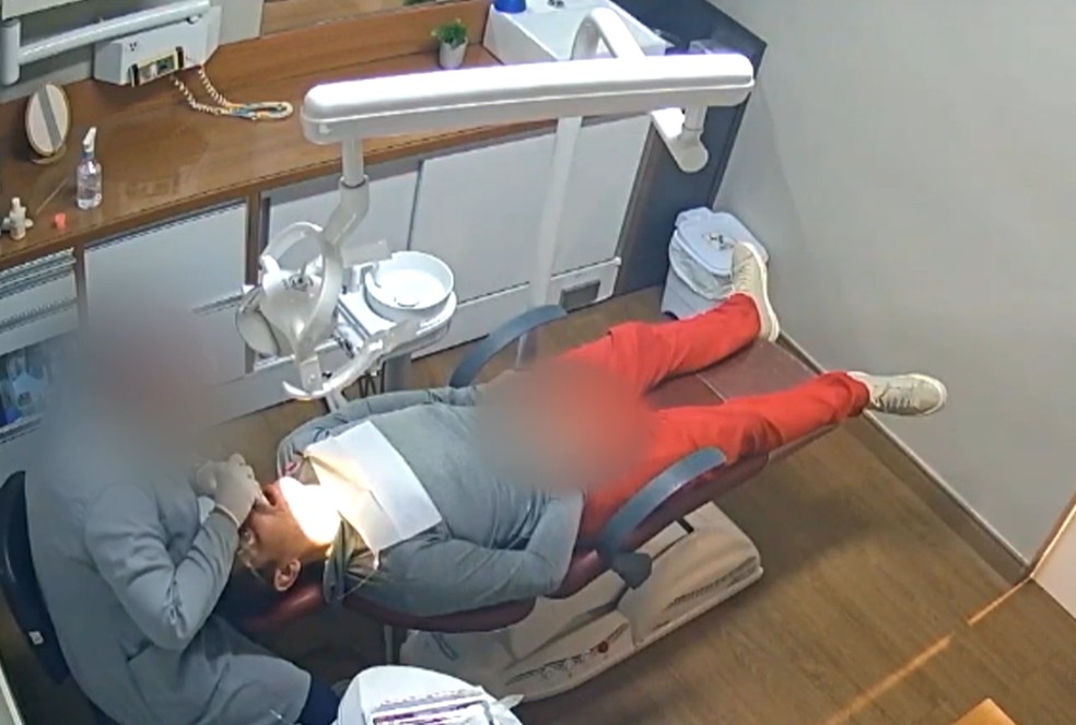 Homem é preso por importunação sexual à dentista, em Igarapé, na Grande BH. — Foto: Redes Sociais