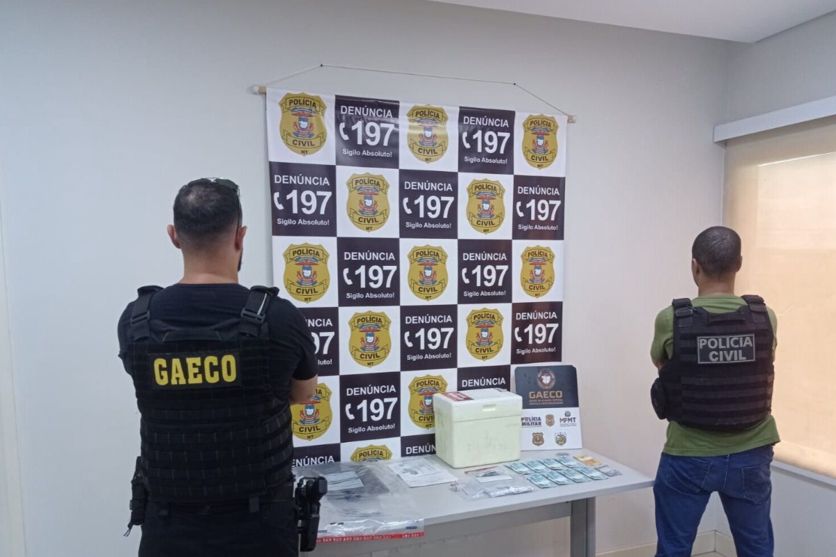 Farmacêutico é preso por suspeita de desviar insulinas de hospital para cadeia feminina em MT